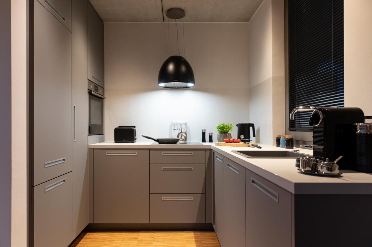 Apartamento Boarding Cube Oldenburg Exterior foto